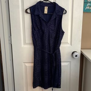 Faded glory sleeveless lace sundress